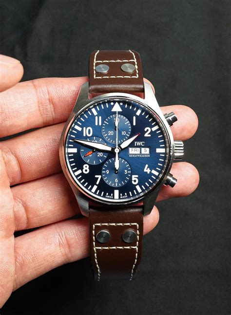 iwc black pilot watch|iwc pilot watch petit prince.